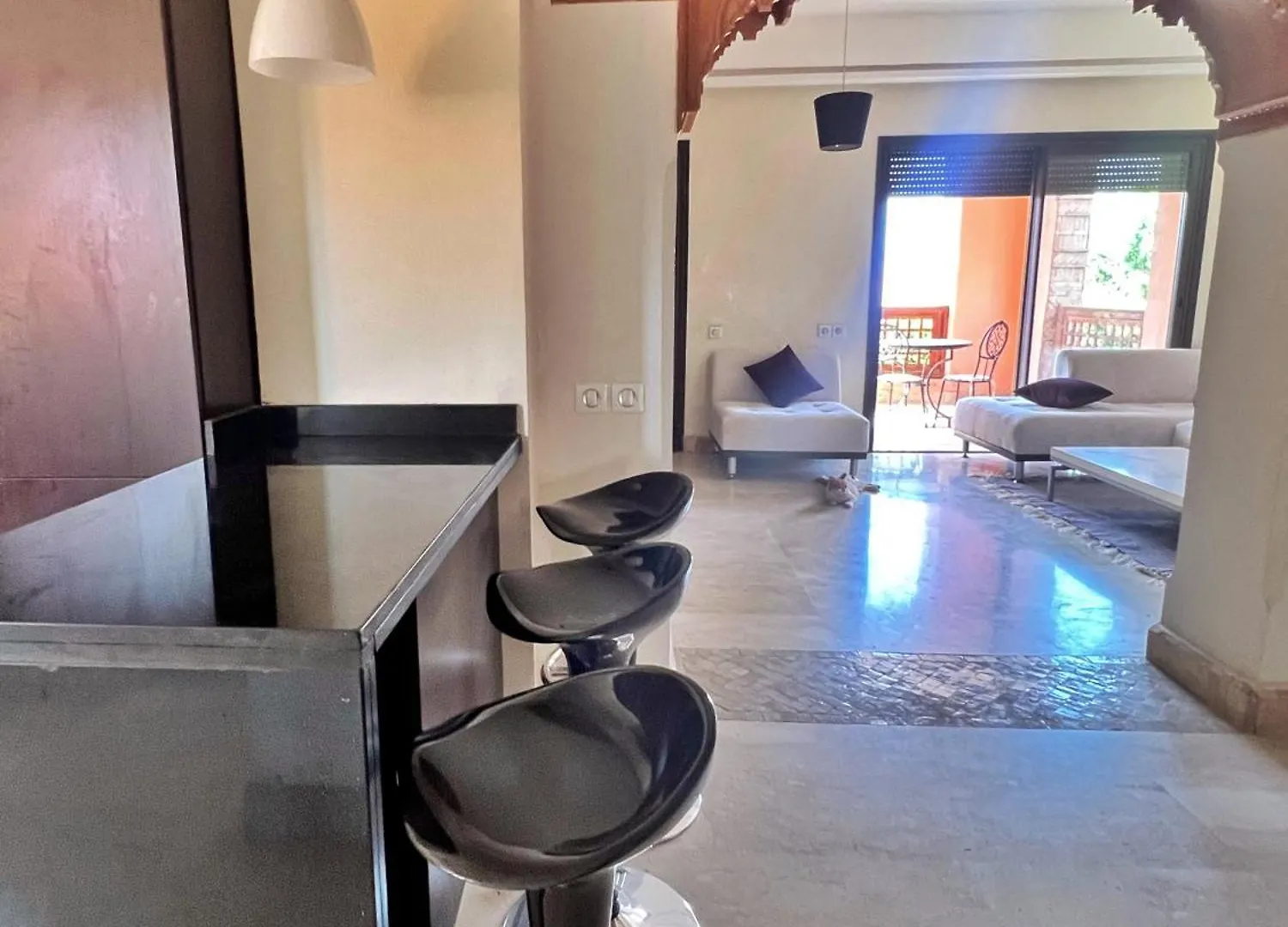 Bright Condo W/ Pool Marakéš Maroko