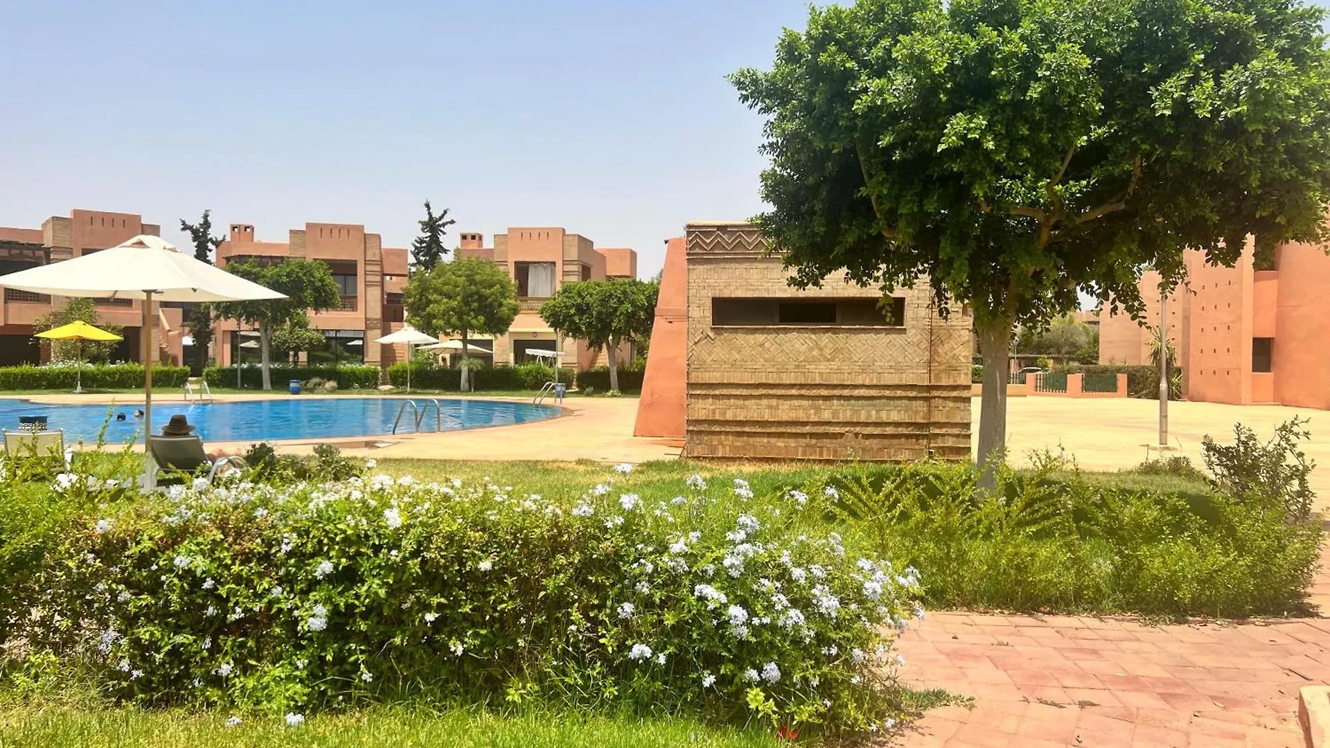 Bright Condo W/ Pool Marakéš Maroko
